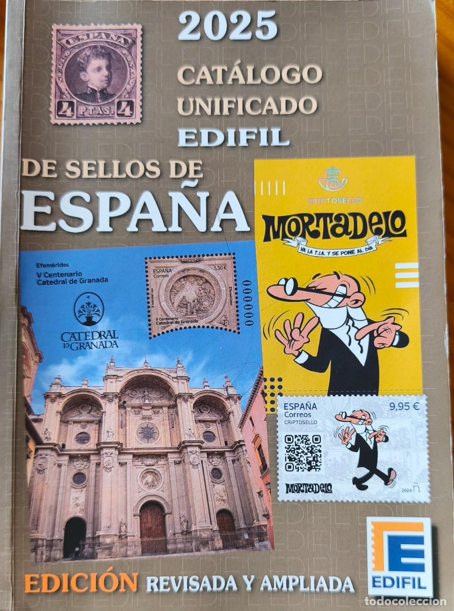 Sellos: Cat&aacute;logo Sellos Espa&ntilde;a 2025 - Foto 1