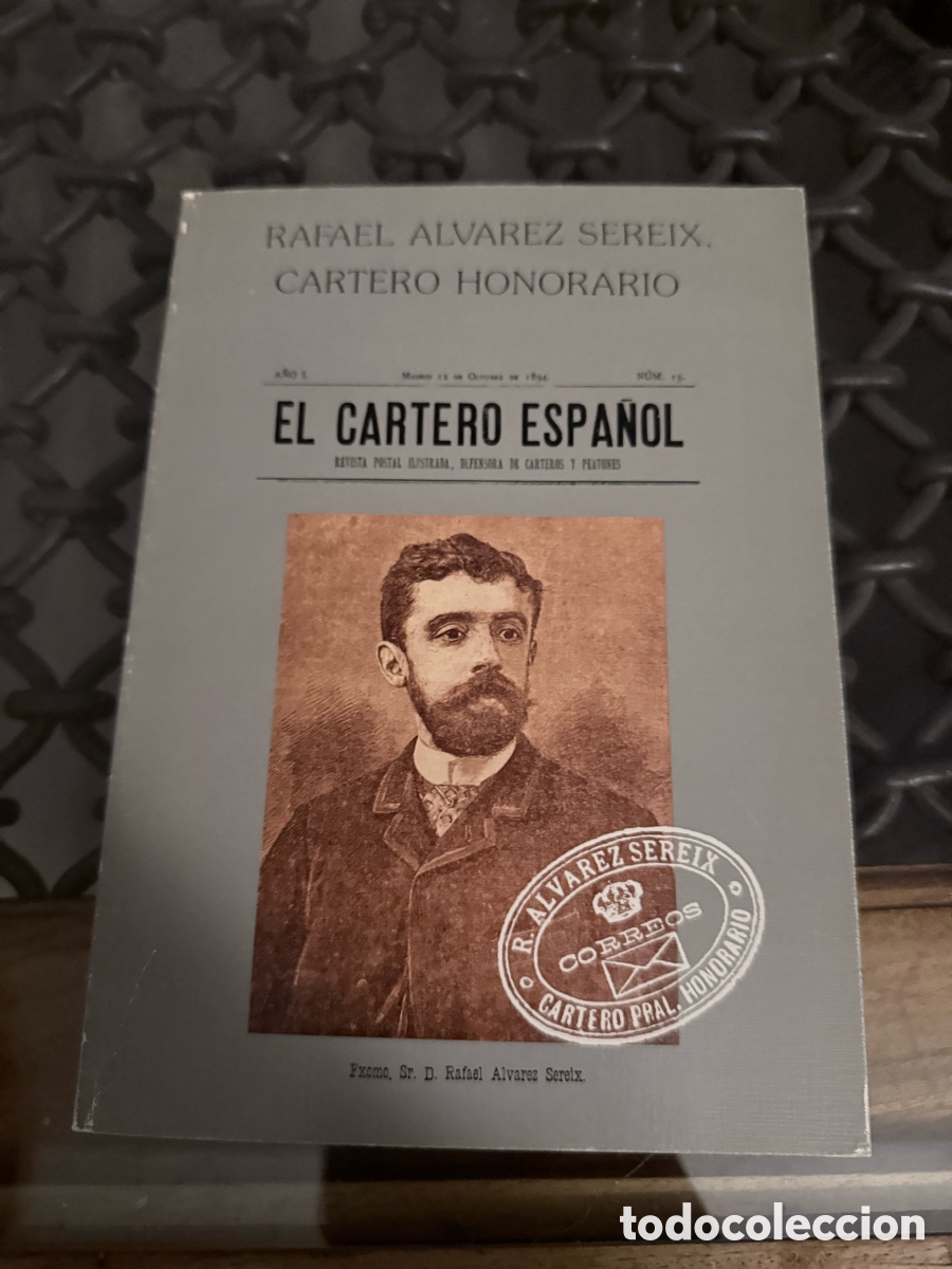 Sellos: Rafael &Aacute;lvarez Sereix, cartero honorario