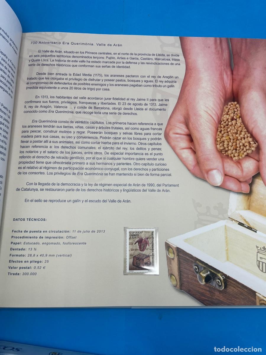Sellos: LIBRO DE CORREOS 2013. - Foto 8