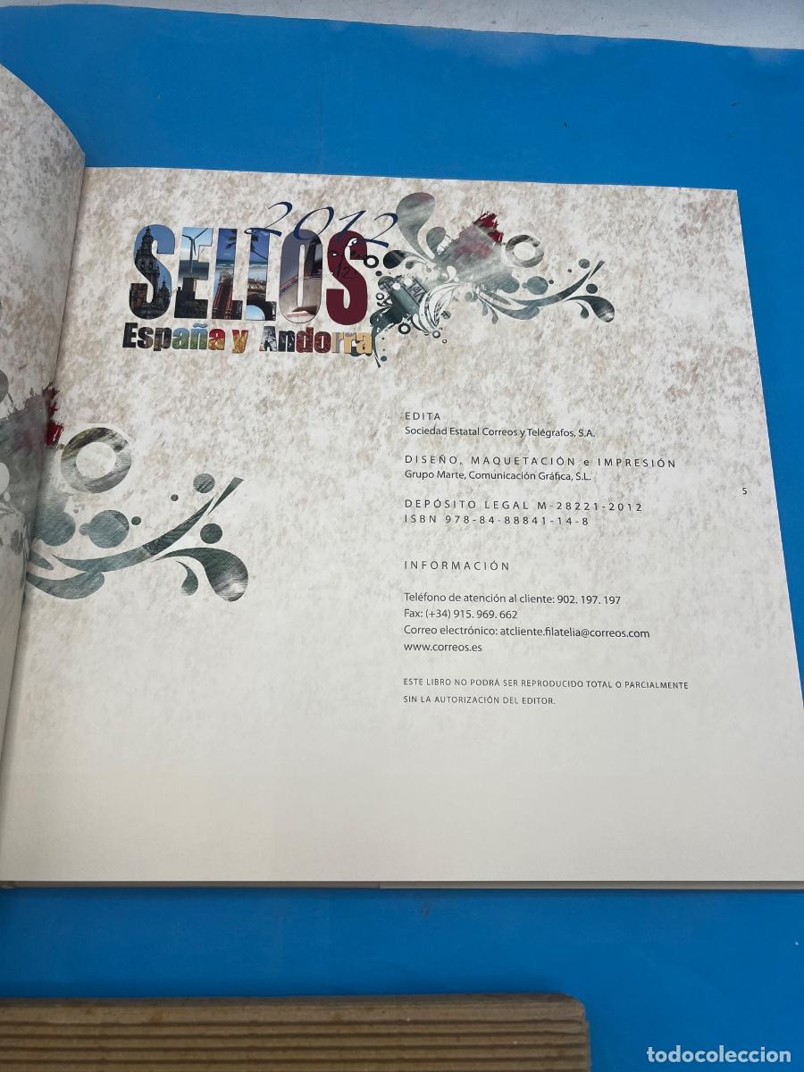 Sellos: LIBRO DE CORREOS 2012. - Foto 4