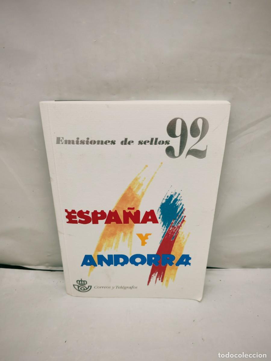 Timbres: Emisiones de sellos 92 (1992): Espa&ntilde;a y Andorra (Completo, Contiene todos los sellos)