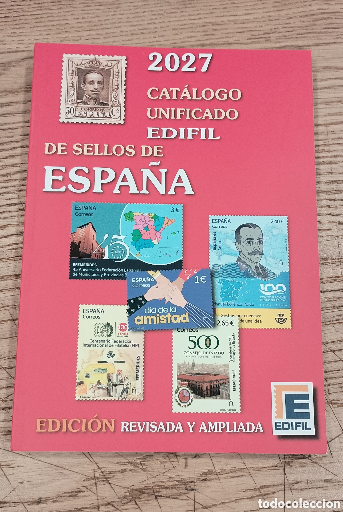 Selos: ESPA&Ntilde;A 2027 - CAT&Aacute;LOGO UNIFICADO DE SELLOS EDIFIL - NUEVO