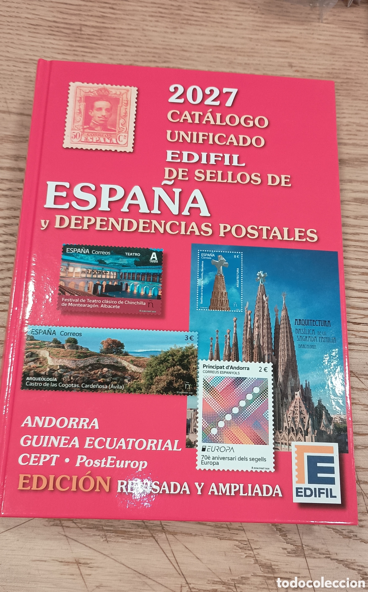 Selos: ESPA&Ntilde;A Y DEPENDENCIAS POSTALES 2027 - CAT&Aacute;LOGO UNIFICADO DE SELLOS EDIFIL - NUEVO