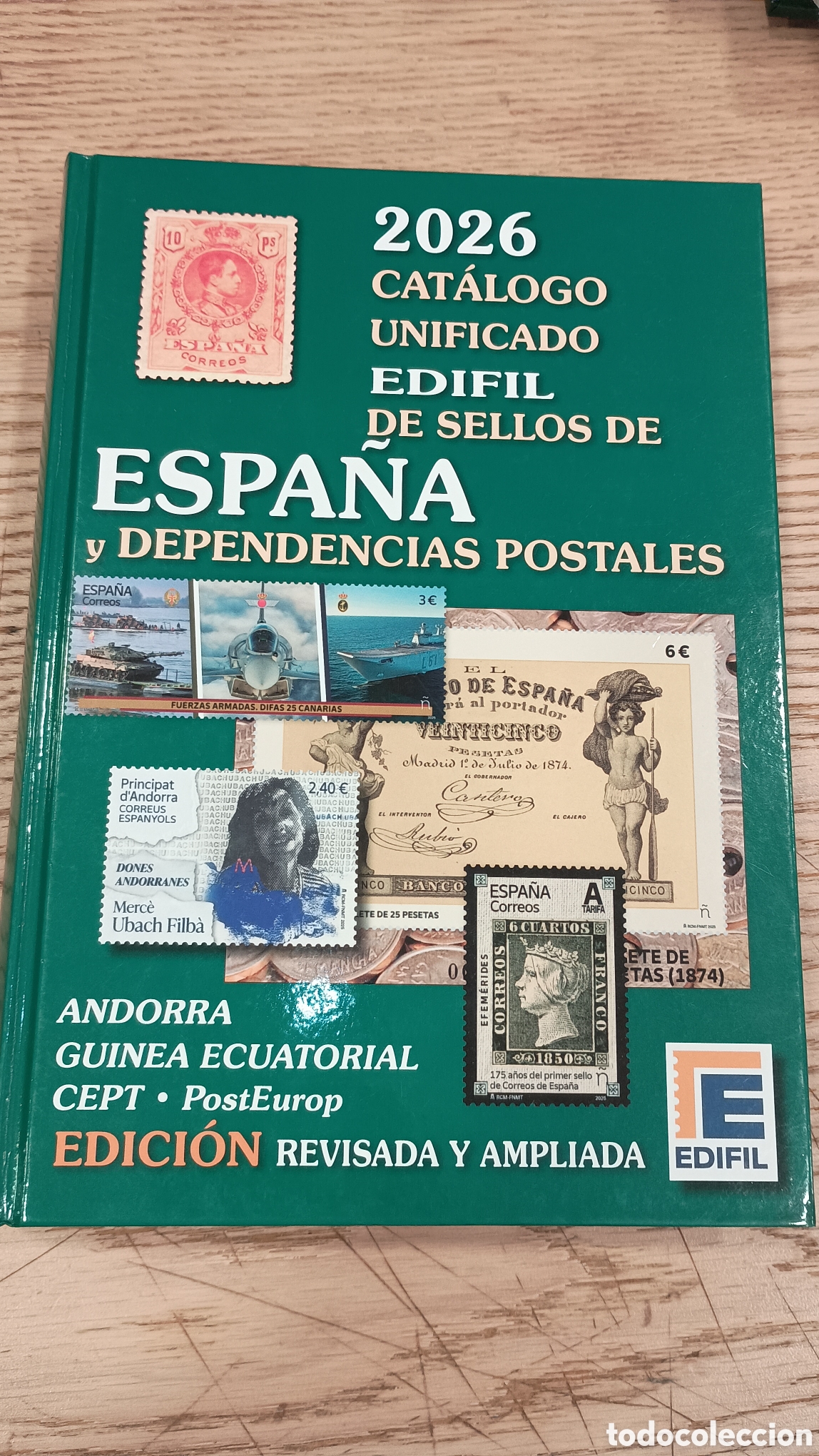 Selos: ESPA&Ntilde;A Y DEPENDENCIAS POSTALES 2026 - CAT&Aacute;LOGO UNIFICADO DE SELLOS EDIFIL - NUEVO
