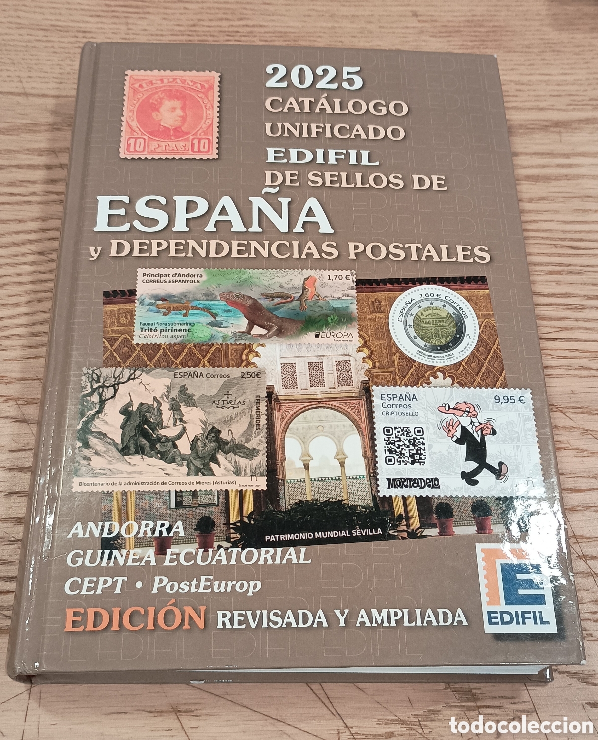 Selos: ESPA&Ntilde;A Y DEPENDENCIAS POSTALES 2025 - CAT&Aacute;LOGO UNIFICADO DE SELLOS EDIFIL