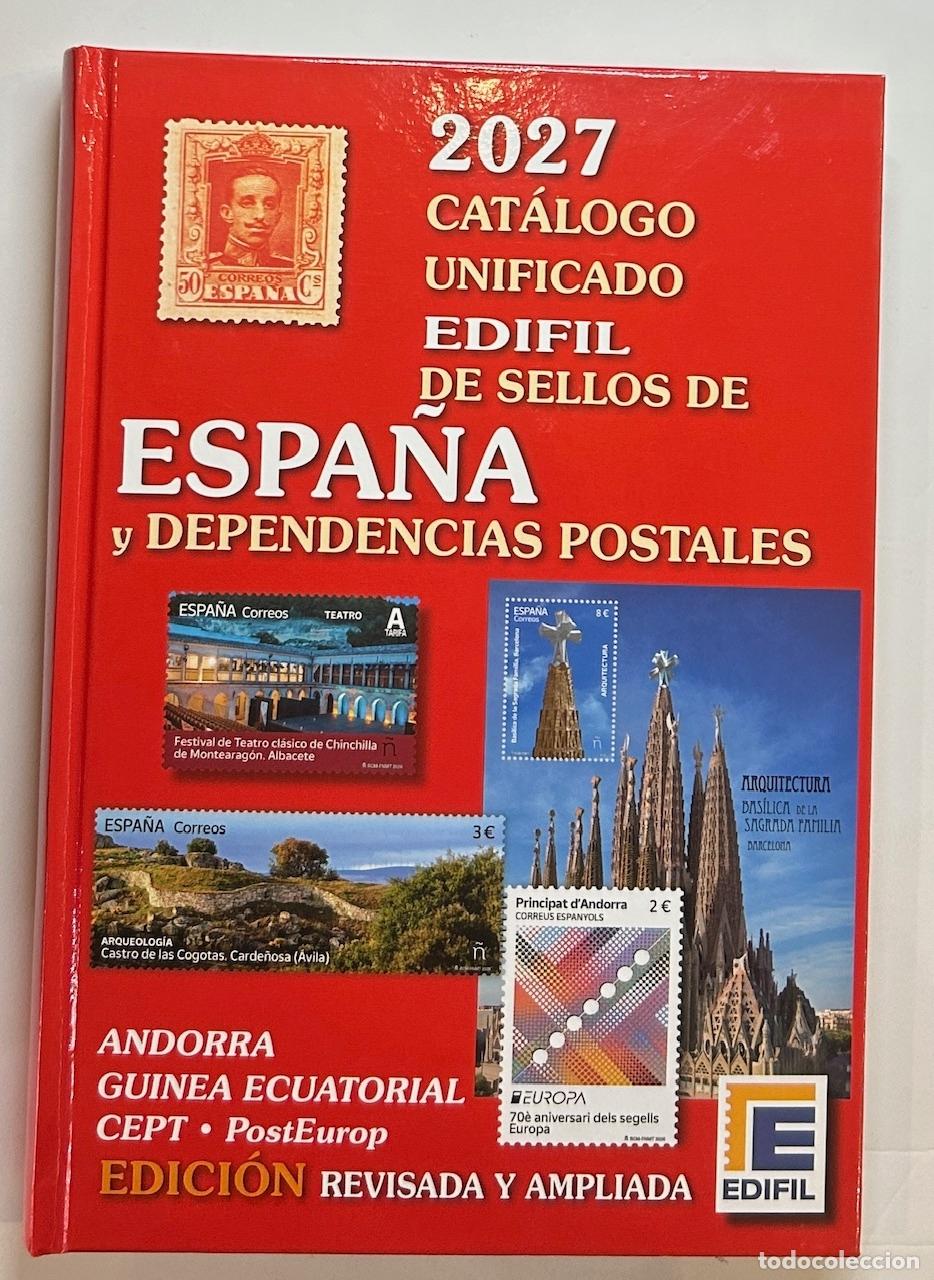 Sellos: M028 CATALOGO SELLOS EDIFIL 2027 PASTA DURA NUEVO
