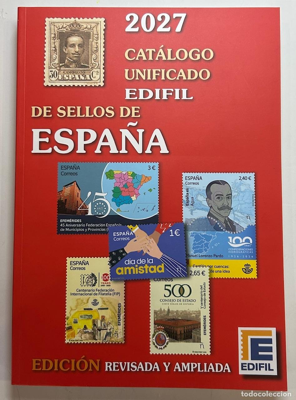 Sellos: M029 CATALOGO SELLOS EDIFIL 2027 PASTA BLANDA NUEVO