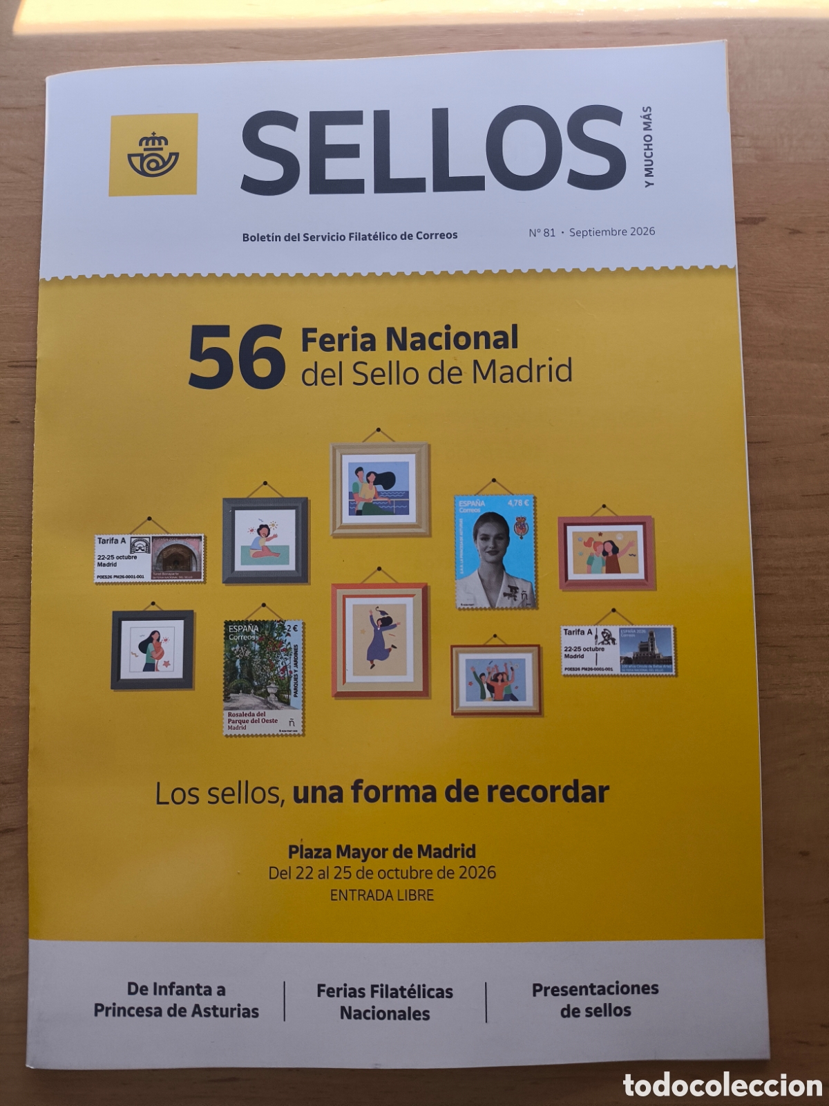 Sellos: Revista sellos N81 septiembre 2026