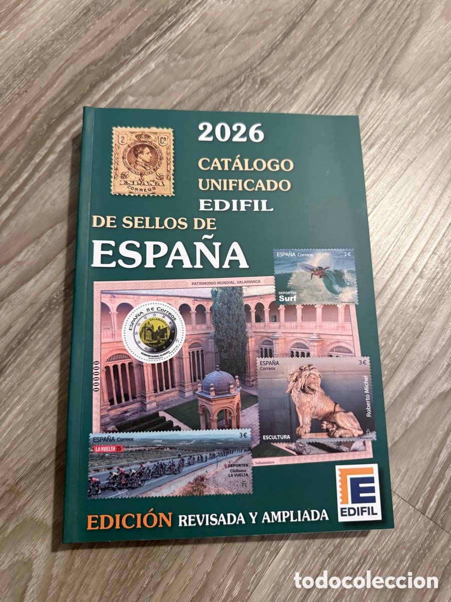 Sellos: Catalogo Edifil Sellos Espa&ntilde;a 2026