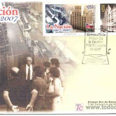 Sellos: CHILE 2007.- 90 AÑOS DEL DIARO LA NACION. 1917-2007.- TEMA PERIODISMO. PERIDICOS. Lote 17530312
