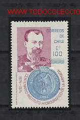 Sellos: Chile 1974. Centenario del Instituto Hidrografio de la Armada - Foto 1
