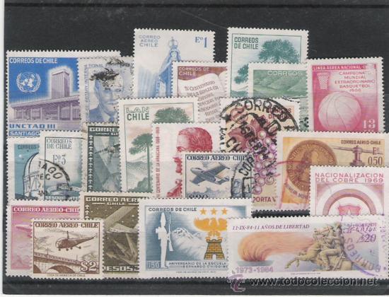 Sellos: CHILE BONITO LOTE DE SELLOS - Foto 1