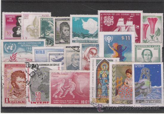 Sellos: CHILE BONITO LOTE DE SELLOS - Foto 1