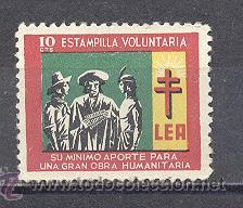 Sellos: CHILE, ESTAMPILLA VOLUNTARIA - Foto 1