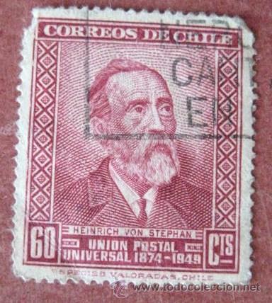 Sellos: CHILE UNION POSTAL UNIVERSAL 1874-1949...ENVIO GRATIS&iexcl;&iexcl;&iexcl; - Foto 1
