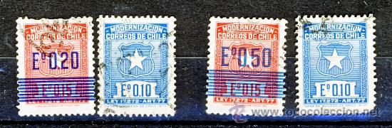Sellos: CHILE.- MODERNIZACION CORREOS DE CHILE.- (2) - Foto 1