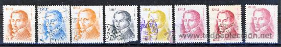 Sellos: CHILE.- D. PORTALES (2) - Foto 1