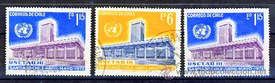 Sellos: CHILE.- UNCTAD III.- (3) - Foto 1