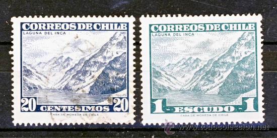 Sellos: CHILE.- LAGUNA DEL INCA.-(1) - Foto 1