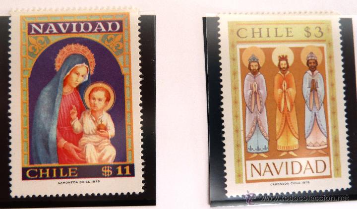 Sellos: SELLOS CHILE 1978. NAVIDAD. NUEVOS. - Foto 1