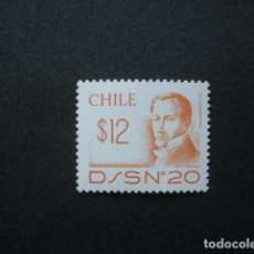 Sellos: CHILE 1986 IVERT 738 *** SERIE BÁSICA - POLITICO DIEGO PORTALES
