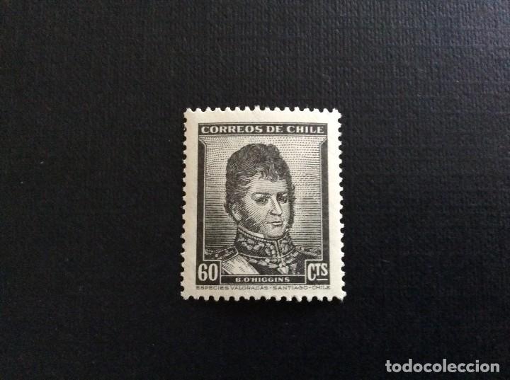 Sellos: CHILE N&ordm; YVERT 219*** A&Ntilde;O 1948. B. O&acute;HIGGINS - Foto 1