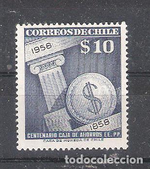 Sellos: CHILE n&ordm; 274** Centenario de la Caja de Ahorros. Completa - Foto 1