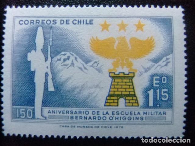 Sellos: CHILE 1972 Escuela Militar Yvert 379 ** MNH - Foto 1 - 118726375