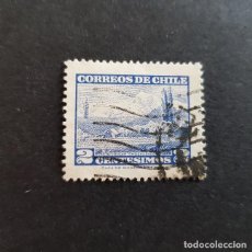Sellos: CHILE,1961-1962,VOLCAN CHOSHUENCO,YVERT 291,SCOTT 325,USADO,(LOTE AG). Lote 149203922