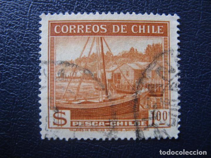 Sellos: Chile,1938 pesca, Yvert 174 - Foto 1