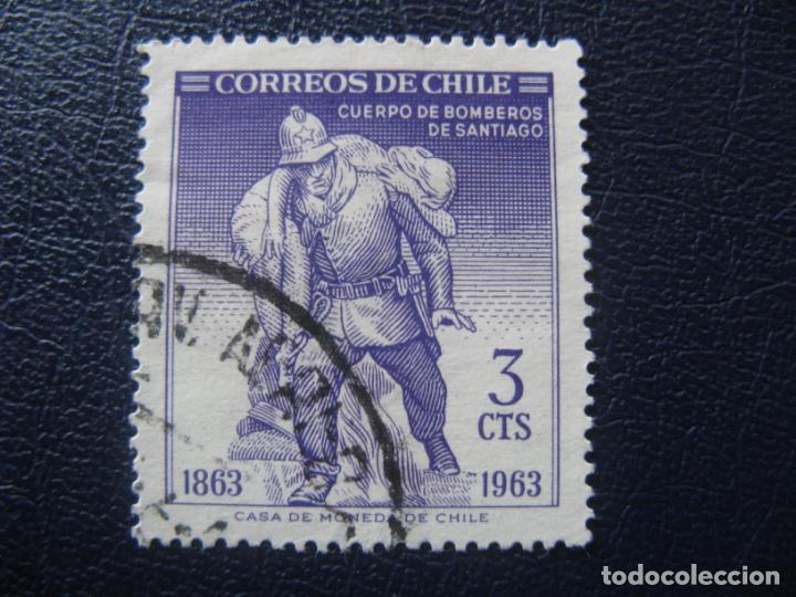 Sellos: Chile, 1963 cent.bomberos de santiago, Yvert 301 - Foto 1