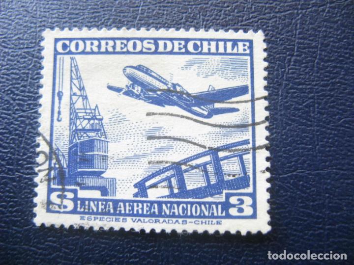 Sellos: Chile, 1951 Yvert 145 aereo - Foto 1