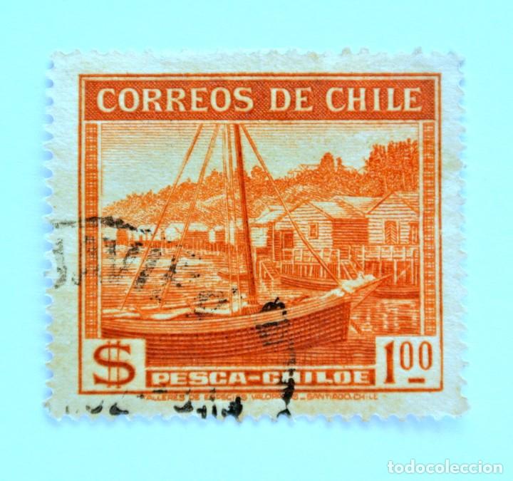 Sellos Postales De Chile Día Internacional Del Trabajo. 