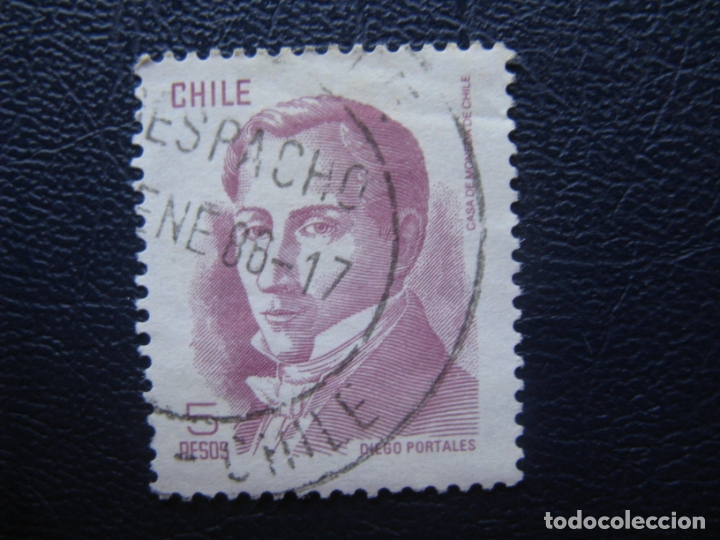 Sellos: chile, sello usado - Foto 1