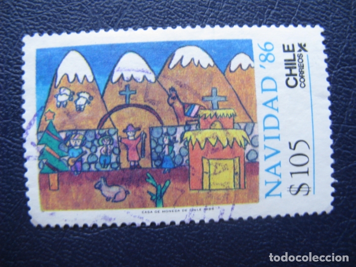 Sellos: chile, 1986 navidad - Foto 1