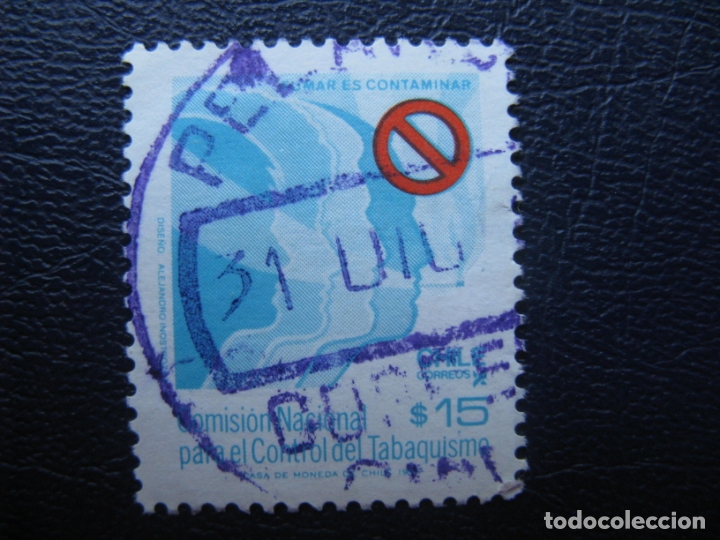 Sellos: chile, comision nacional para el control del tabaquismo - Foto 1