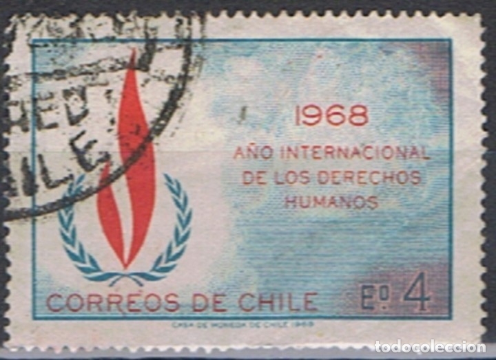 Sellos: CHILE // YVERT 340 // 1969 ... USADO - Foto 1