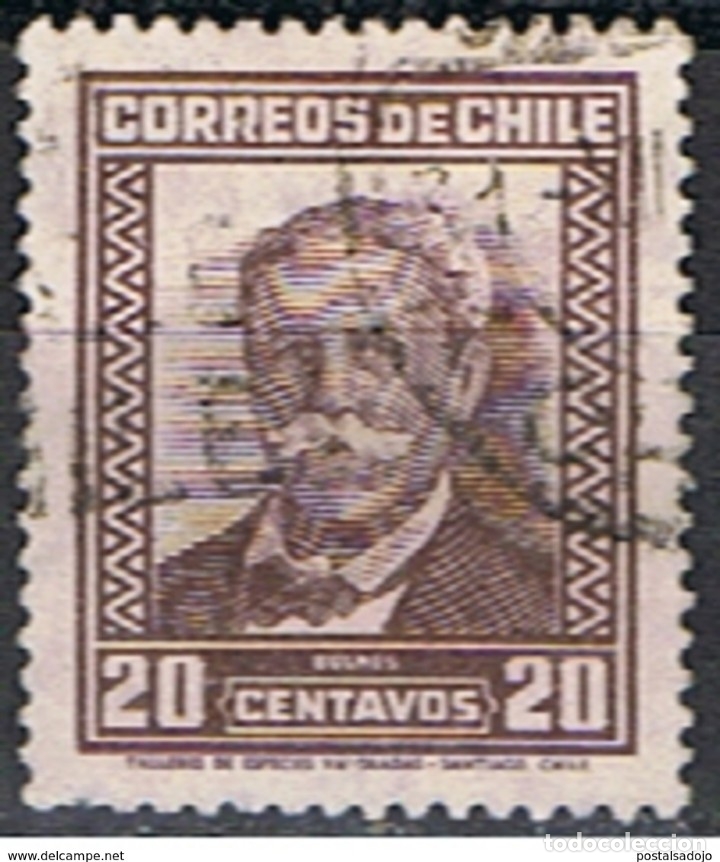 Sellos: CHILE // YVERT 152 // 1931-32 ... USADO - Foto 1