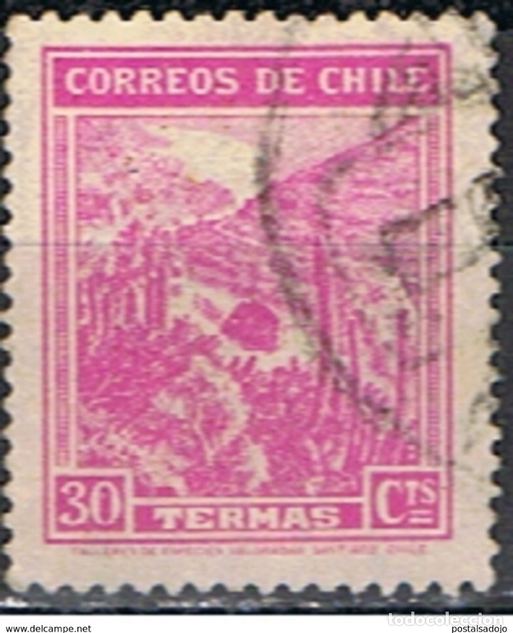 Sellos: CHILE // YVERT 171 // 1938-40 ... USADO - Foto 1