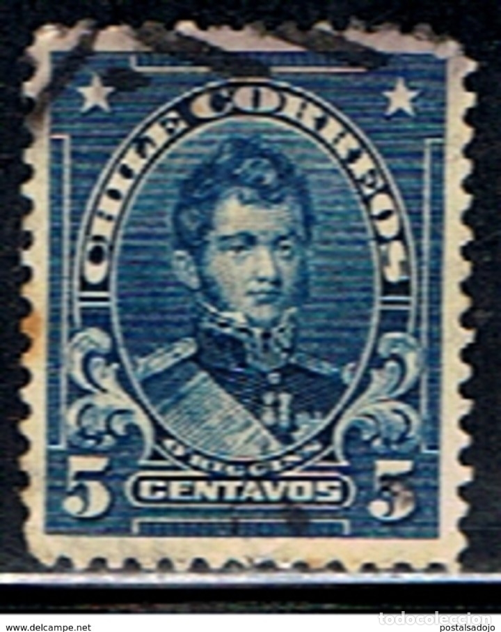 Sellos: CHILE // YVERT 89 // 1911 ... USADO - Foto 1