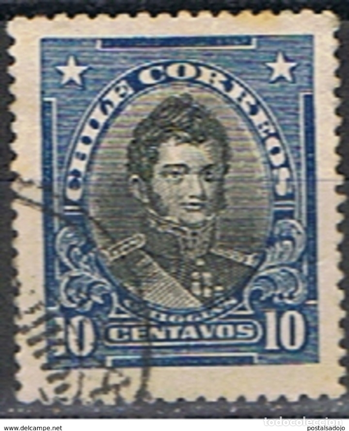 Sellos: CHILE // YVERT 113 // 1915-27 - Foto 1