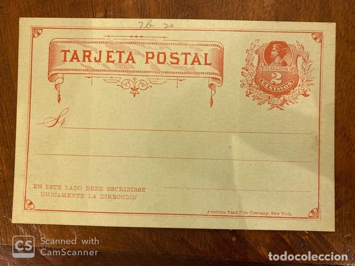 Sellos: ENTERO POSTAL. REPUBLICA DE CHILE. CHILE. 2 CENTAVOS. - Foto 1