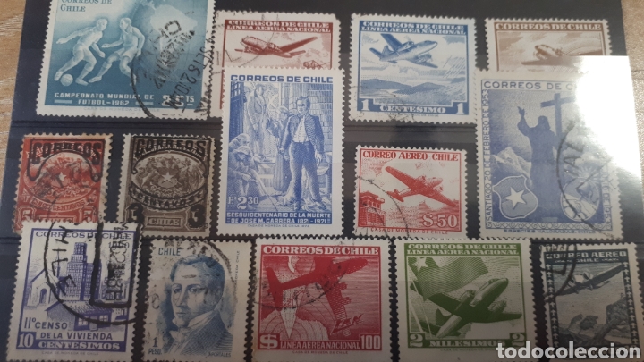 Sellos: SELLOS USADOS DE CHILE Y04 - Foto 1