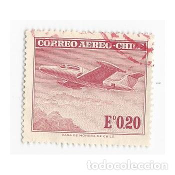 Sellos: SELLO CHILE CORREO A&Eacute;REO 0,20 - Foto 1