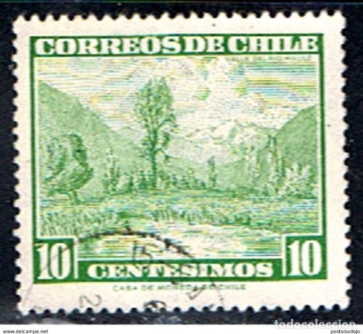 Sellos: CHILE // YVERT 292 // 1961-62 ... USADO - Foto 1