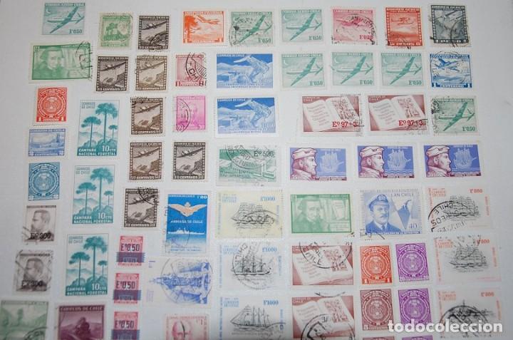 Sellos: LOTE DE 94 SELLOS DE CHILE - Foto 2