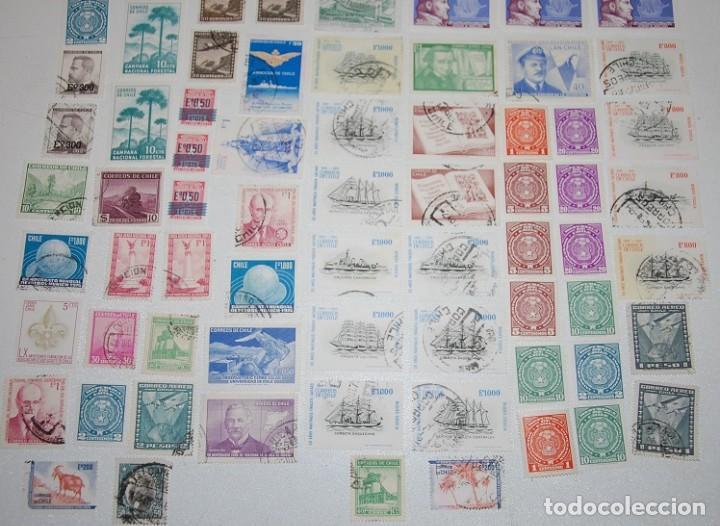 Sellos: LOTE DE 94 SELLOS DE CHILE - Foto 3