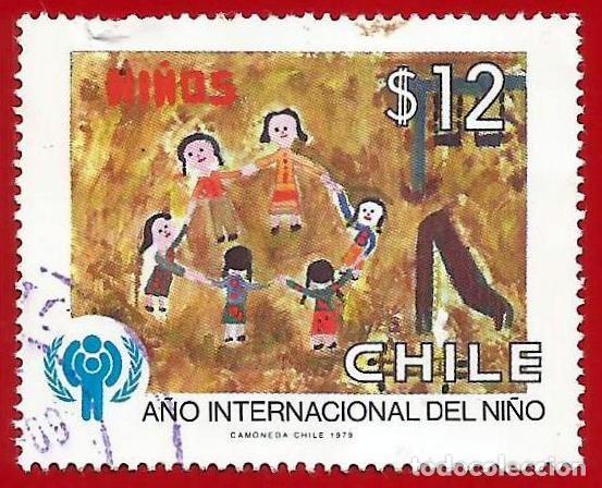 Sellos: CHILE. 1979. A&Ntilde;O INTERNACIONAL DEL NI&Ntilde;O - Foto 1