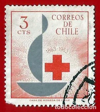 Sellos: CHILE. 1963. CRUZ ROJA INTERNACIONAL - Foto 1
