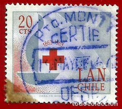 Sellos: CHILE. 1963. CRUZ ROJA INTERNACIONAL - Foto 1